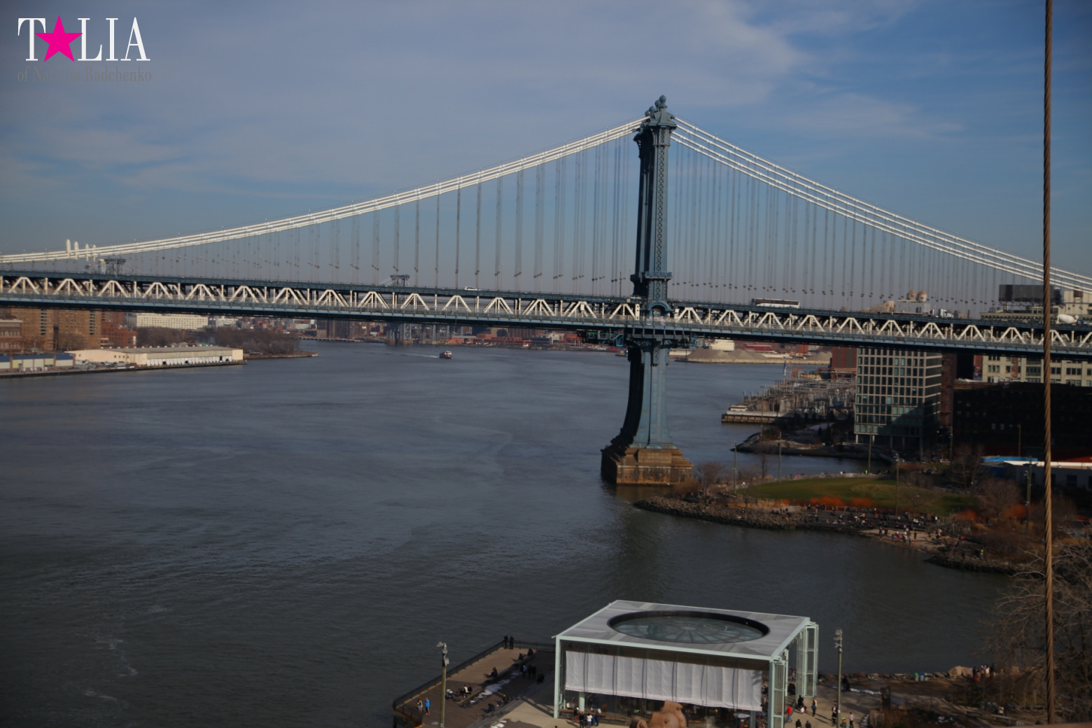 Manhattan Bridge in New York, USA